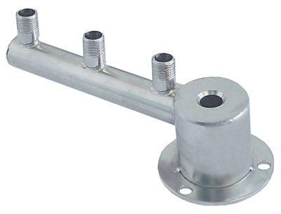 Tvättarm H 70mm L 200mm EP nedtill Munstycken 3