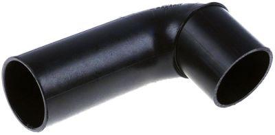 Tvättrör ø 63mm L 185mm L-vorm