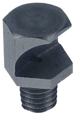 Sköljmunstycke Rostfritt stål H 10/17mm SW 10