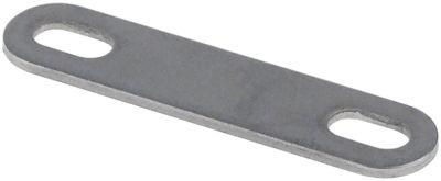 Kopplingsdel L 66mm B 15mm Hål ø 6x12mm