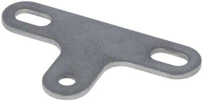 Kopplingsdel L 66mm B 38mm Hål ø 6x12mm