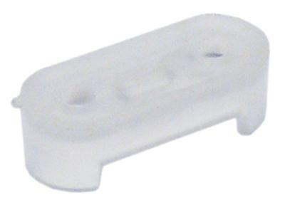 Train Relief Plastic LA 16mm H 8mm L 28mm B 12mm Hole Ø 35mm VPE 1 PCS.