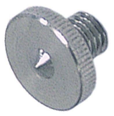 Rouleted skruvtråd M10 CNS Ø 22mm H 45mm tråd L 10mm