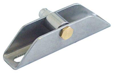 Stängningsmekanism H 23mm L 90mm B 21mm med Roll BA 52/76mm Justerbar roll Ø 14mm