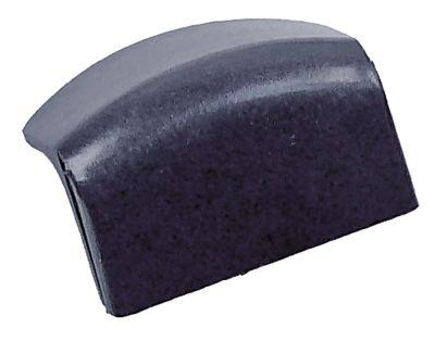 Hantera plast svart
