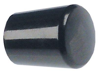 Konus grepptråd m6 plast Ø 20mm svart l 26mm