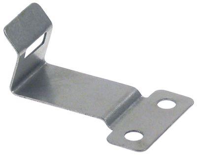 Holder L 37mm B 25mm H 20mm BA 15mm till glaspiss