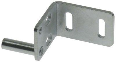 Gångjärn L 50mm B 33mm H 42mm BA 27mm IP TOP HÖGER Materialstyrka 3mm BOLT 325mm