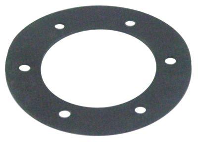 Förpackning D1 Ø 50mm D2 Ø 82mm Materialstyrka 2mm med 6 hål diskmaskin armhållare