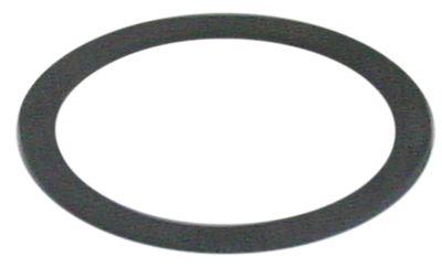 Platt packning gummi -ID Ø 47mm ut Ø 61mm Materialstyrka 2mm VPE 1 st.