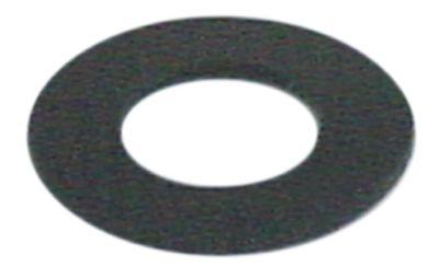 Flat Gummitgummi -ID Ø 17mm ut Ø 33mm Materialstyrka 15mm VPE 1 st.