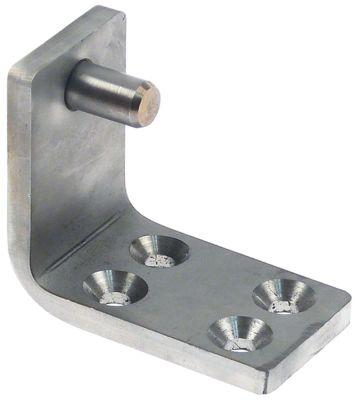Rotation Lej L 62mm B 55mm IP ned Materialstyrka 6mm BOLT 17mm BOLT-Ø 10mm med bult