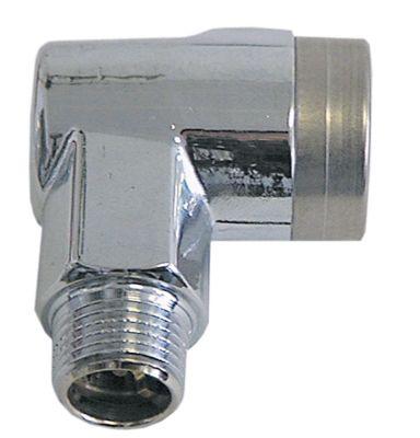 Gasuttag med term. Säkerhetsventil Anslutning 1/2