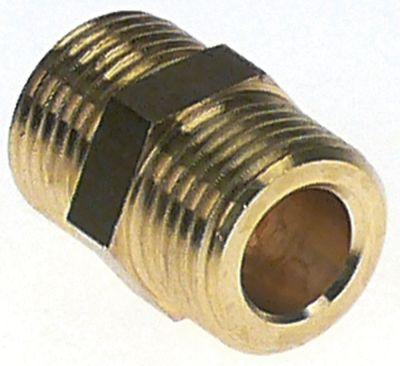 Dubbelnipplar Gänga 1/2