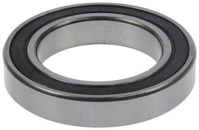 Spril Ball Reading Type 6016-2RS Axle Ø 80mm Out Ø 125mm B 22mm Rill Ball Reading
