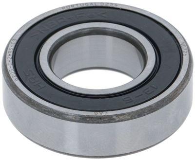 Balleleje typ 6205-C-2 timmar-C3 axel Ø 25mm ut Ø 52mm B 15mm