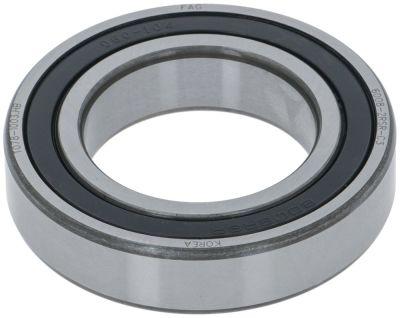 Ballellee typ 6008-2RSR-C3 Axel Ø 40mm UT Ø 68mm B 15mm