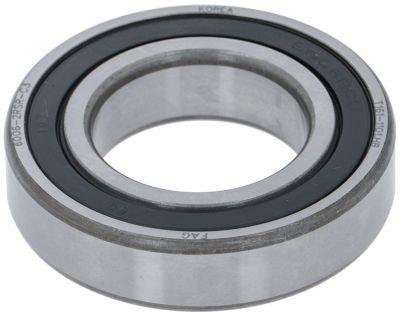 Kullager typ 6006-2RSR-C3 axel Ø 30mm ut Ø 55mm B 13mm