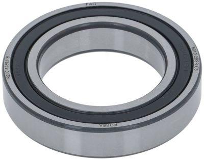 Kullager typ 6010-2RSR-C3 axel Ø 50mm ut Ø 80mm B 16mm