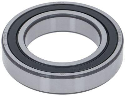 Balleleje typ 6011-2RSR-C3 Axel Ø 55mm ut Ø 90mm B 18mm 2RSR