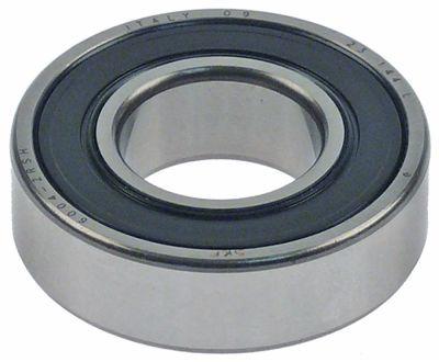 Spril Ball Reading Type 6004-2RS Axel Ø 20mm UT Ø 42mm B 12mm Rill Ball Bearing With Packs Discs