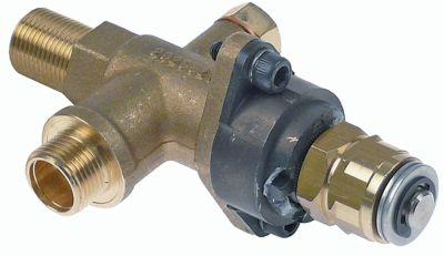 Steam Cock Brass Input 3/8 