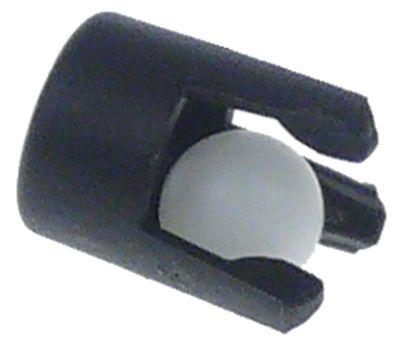 Backventil Plast ø 105mm H 14mm till slang