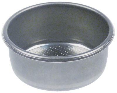 Kaffesil ø 60mm H 25mm Koppar 2 Monterings-ø 54mm
