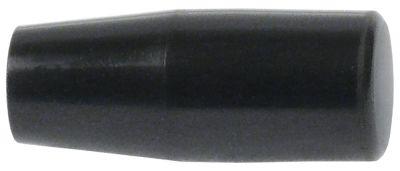 Cylindergrepptråd M6 Ø 18mm svart L 45mm