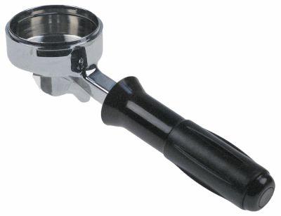 Filterhållare ID ø 61mm med utlopp, enkelt