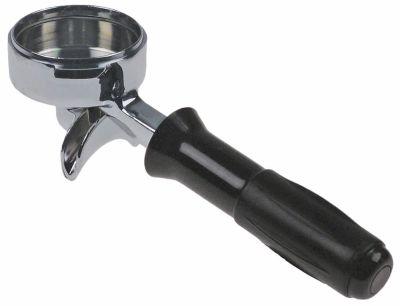 Filterhållare ID ø 61mm med utlopp, dubbelt
