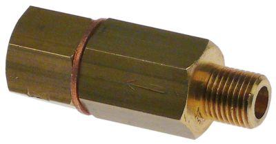 Backventil L 61mm Ingång 1/4 tum YG
