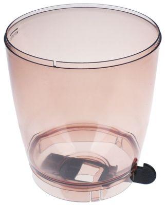 CoffeeBöncontainer Brown Ø 193mm H 245mm Introduktion Ø 67mm