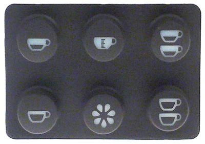 Taicfelt Brown L 97mm B 66mm Keys 6