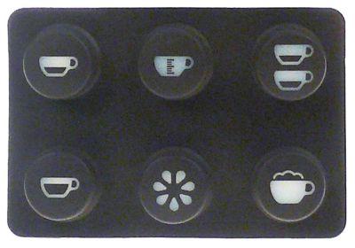 SameFelt Brown L 97mm B 66mm Keys 6 Cappuccino