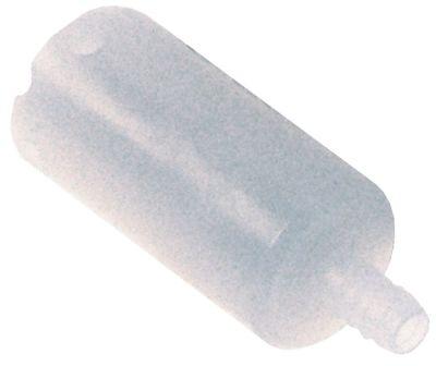 Sugventil ut Ø 20mm h 41mm för mjölkskotslang Ø 7mm
