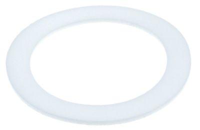 Platt packning PTFE D1 Ø 615mm D2 Ø 46mm Materialstyrka 16mm för värmeelement VPE 1 st.