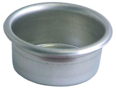 Kaffesil ø 65mm H 275mm Kaffemängd 14g Koppar 2