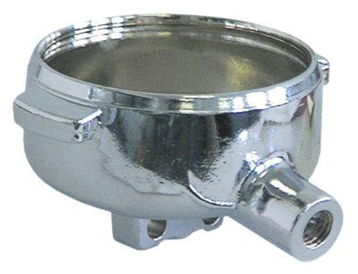 Filterhållare ID ø 615mm Utlopp  - Handtag M10x1,5