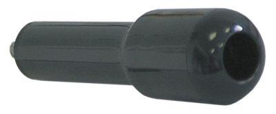 Handtag Gänga M10x1,5 ø 35mm svart L 125mm
