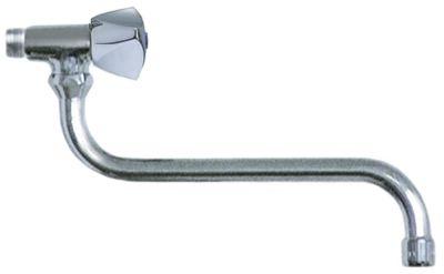 Swivel Faucet GeV Classic Fat Chamber Expiry Length 200mm Connection 1/2 
