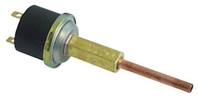 PRESSATANSLUTNING FLAT PISTS 6.3 mm Avkopplingstryck 27bar Anslutningstryck 17bar HD