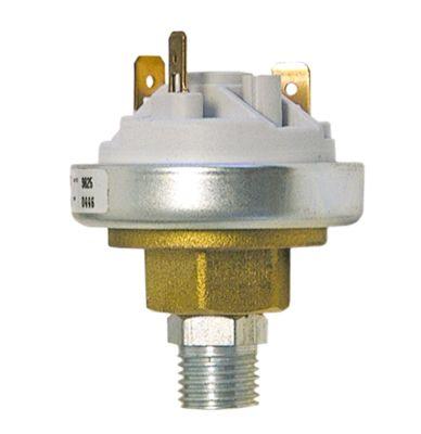 Pressatatanslutning Flat Sticks 6.3 mm Ø 45mm tryckanslutning Vertikal damm Pre -reglering