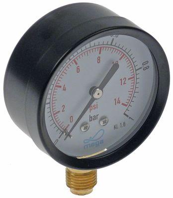 Manometer slutar 1/4 