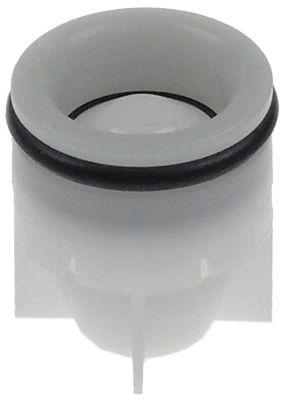 Backventil Total längd 22mm Plast ø 195mm