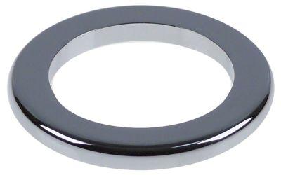 Rosett ID Ø 485mm ut Ø 70mm H 6mm till en håls mixerbatteri
