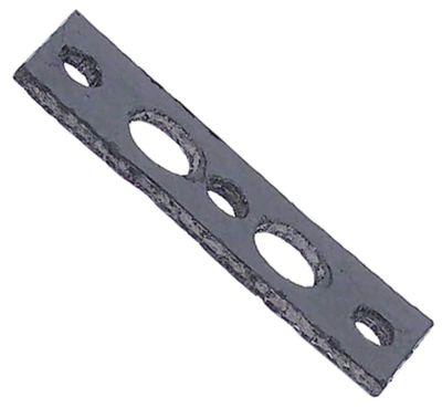 Förpackningsgrafit D1 Ø 12mm D2 Ø 6mm L 69mm B 22mm Materialstyrka 2mm för uppvärmningselement