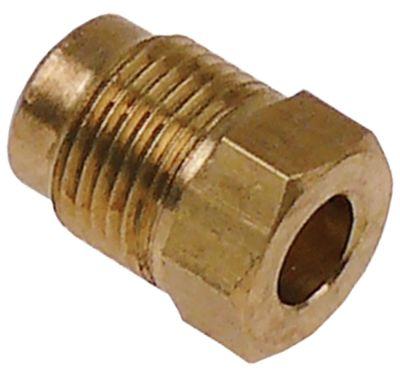 Aktuella skruvar tråd M12x1 mässing SW 12 sinnen Ø Max. 6mm
