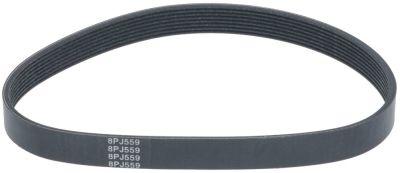 V -BELT MED RIBS B 18mm RIBS 8 Profile PJ