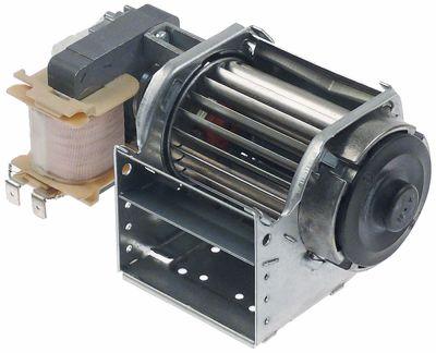 Tvärgående flödesfläkt 15W Motor Höger rull Ø 45 mm Roller L 60mm 0 till +60 ° C